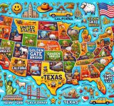 アメリカ地図マスター!楽しく学ぶ50州と人気都市ガイド